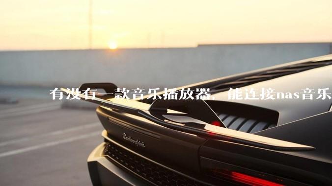 有没有一款音乐播放器，能连接nas音乐，创建音乐库，自动匹配歌词封面等等？类似infuse的概念呢？