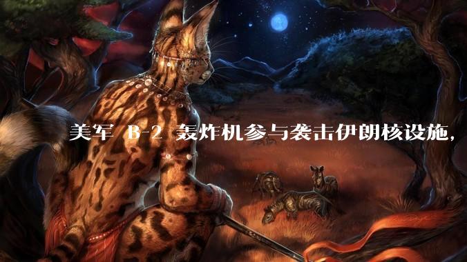 美军 B-2 轰炸机参与袭击伊朗核设施，B-2轰炸机战斗力如何？会摧毁伊朗核设施吗？